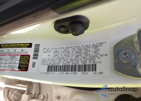 2009 Toyota Tacoma Base V6 from USA, damaged, VIN 3TMLU42N79M027367